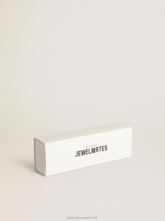 FDVPX838 Golden Goose hombres Pulsera de cadena timeless jewelmates collection en color plata envejecida