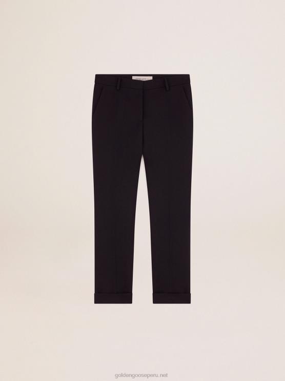 FDVPX1022 Golden Goose mujer pantalones pitillo de lana