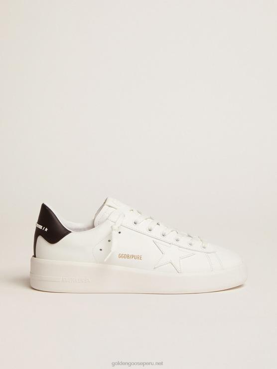 FDVPX264 Golden Goose mujer zapatillas purestar con trabilla negra en el talón