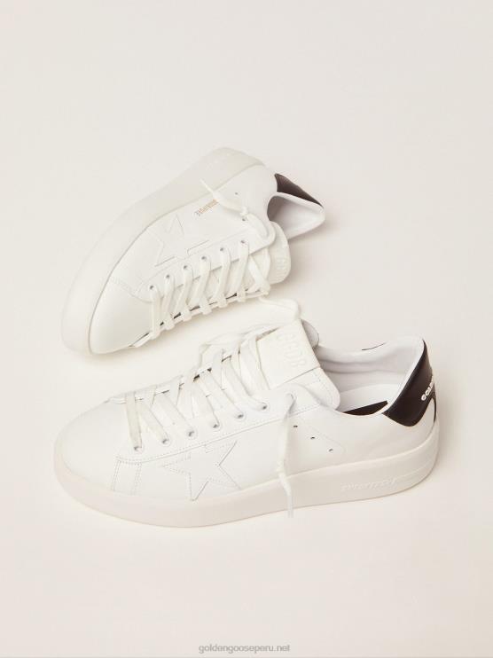 FDVPX264 Golden Goose mujer zapatillas purestar con trabilla negra en el talón