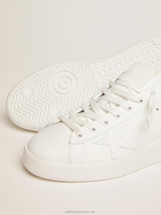 FDVPX264 Golden Goose mujer zapatillas purestar con trabilla negra en el talón