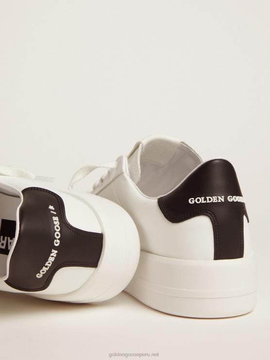 FDVPX264 Golden Goose mujer zapatillas purestar con trabilla negra en el talón
