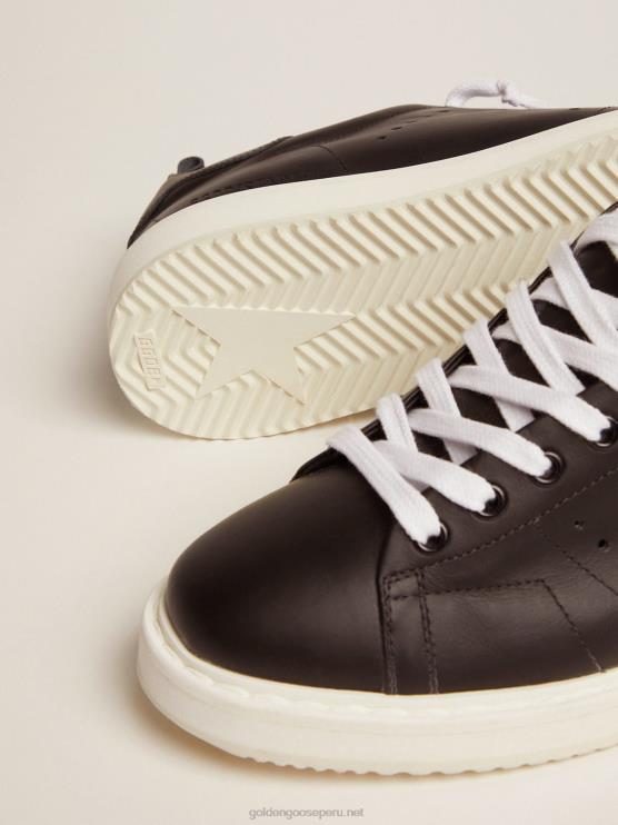 FDVPX271 Golden Goose mujer zapatillas starter de piel total black