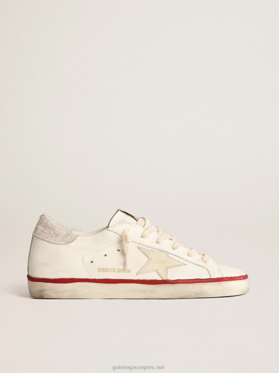 FDVPX223 Golden Goose mujer super-star ltd cny en napa con estrella marfil
