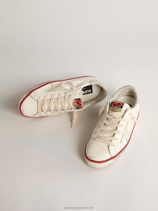 FDVPX223 Golden Goose mujer super-star ltd cny en napa con estrella marfil