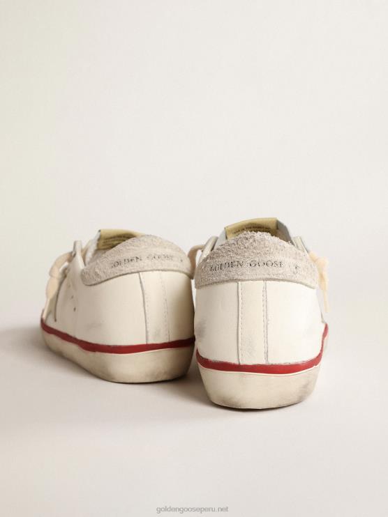 FDVPX223 Golden Goose mujer super-star ltd cny en napa con estrella marfil